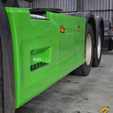 Carenagem Side Skirt Lateral Scania NTG Entre eixo 3150 mm/3350 mm/3550 mm/3600 mm Escapamento Lado Esquerdo - Boff