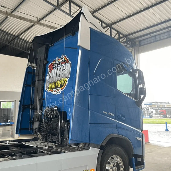 Continuação do Defletor De Ar Volvo New FH