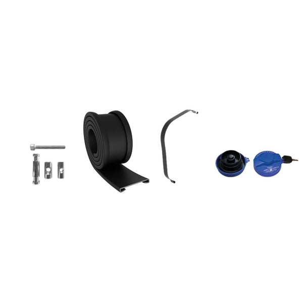 Kit Tanque Arla Plástico Compatível com Scania S5 2012 até 2018 - Sem proteção lateral de calor