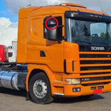 Vidro com Base do Espelho Retrovisor Auxiliar Scania T R 114 124 P G R Highline Streamline