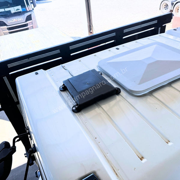 Case Suporte Fechado para Teto Starlink Mini para caminhão com Imã