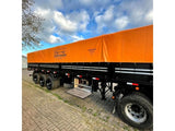 Lona de Vinil Vinilona 14,7 x 4,7 Laranja para carreta (Sob encomenda)