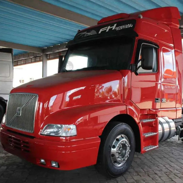 Conjunto Fixação Tapa Sol Volvo FH NH até 2009 - Teto Baixo