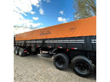 Lona de Vinil Vinilona 14,7 x 4,7 Laranja para carreta (Sob encomenda)