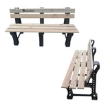 Banco de madeira com 3 Lugares Modelo Standard - Rodoplast