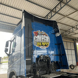 Continuação do Defletor De Ar Volvo New FH