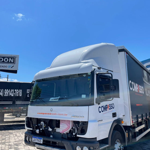 Lâmina Tapa Sol Mercedes-Benz Atego Cabine Baixa 2013 a 2021