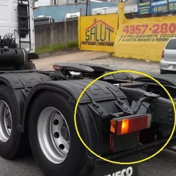 Presilha de Borracha Paralama Iveco Stralis Eurotronic Ecoline Hi-way
