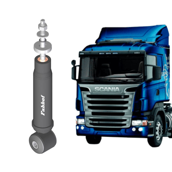 Amortecedor Cabine Scania S4 Evolução até 2006 G R S5 2008 até 2011 - Traseira