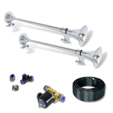 Kit instalação de Buzina Marítima 74 cm (Acompanha Válvula solenoide) - 12 mm