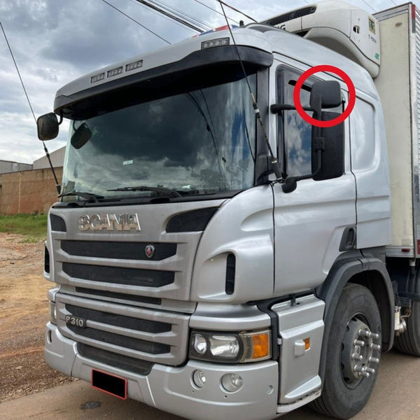 Espelho Retrovisor Auxiliar Scania S5 P250 P270 P310 P340 P360 até 2018