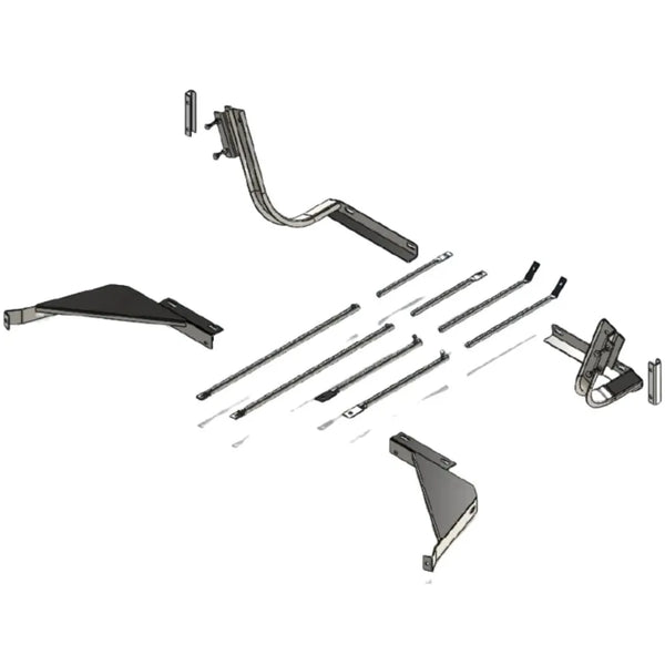 Defletor de Ar Mercedes Axor Cabine Baixa Cegonheiro Rodoplast