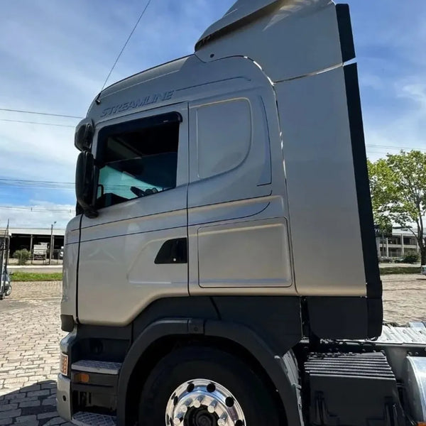 Calha de Chuva Caminhão Scania Série 4 5 T R 114 124 P94 P G R Highline Streamline 1998 até 2018