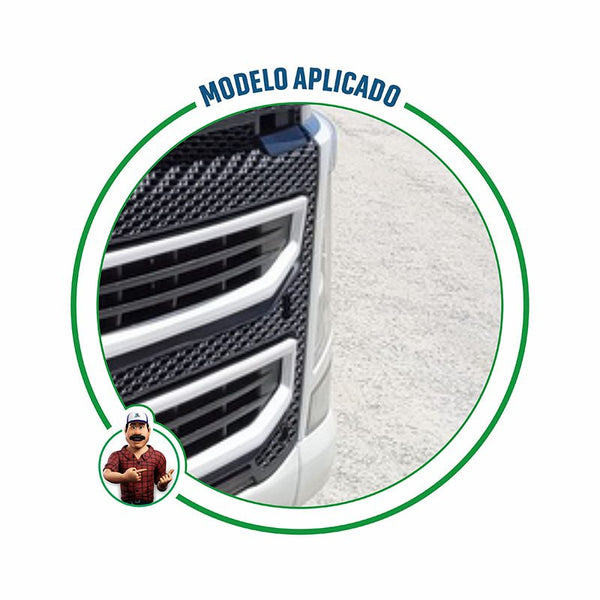 Jogo de Tampas da Grade Inferior Volvo FH 2015 em diante