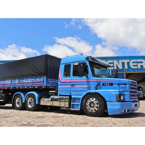 Tanque de Combustível Inox 294 Litros Scania T R 113 143 (Lado Esquerdo)