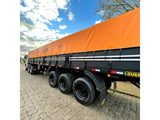 Lona de Vinil Vinilona 14,7 x 4,7 Laranja para carreta (Sob encomenda)