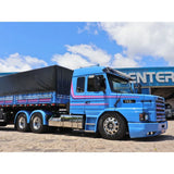 Kit Tanque de Combustível Inox 294 e 397 Litros Scania T R 113 143