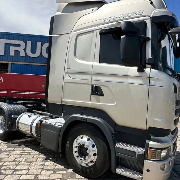 Calha de Chuva Caminhão Scania Série 4 5 T R 114 124 P94 P G R Highline Streamline 1998 até 2018