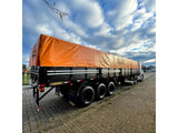 Lona de Vinil Vinilona 14,7 x 4,7 Laranja para carreta (Sob encomenda)