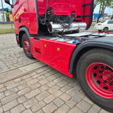 Carenagem Side Skirt Lateral Scania NTG Entre eixo 3150 mm/3350 mm/3550 mm/3600 mm Escapamento Lado Esquerdo - Boff