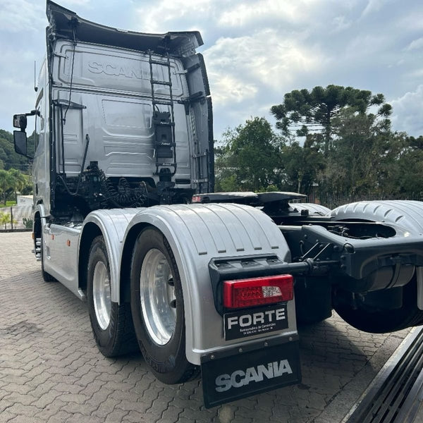 Paralama Scania NTG Preto Chapa 4,5 mm