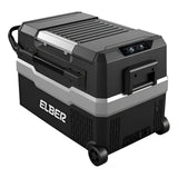 Geladeira Portátil Elber Black 43 PRO Dual Zone 43 Litros 12v 24v Com Rodas