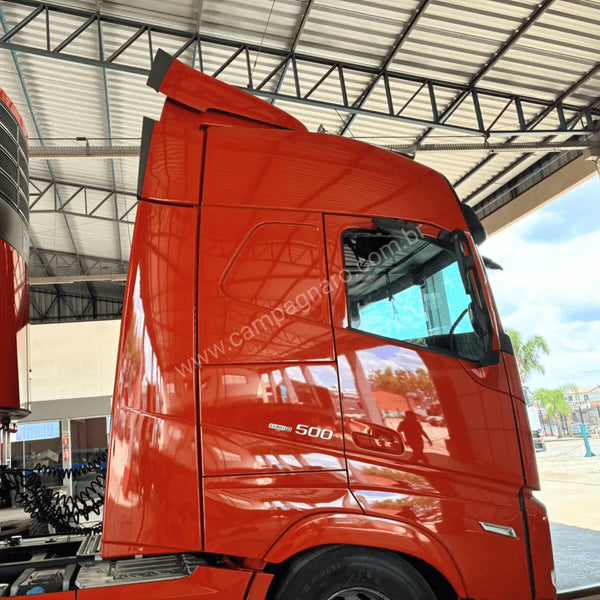 Defletor de Ar Volvo FH Globetrotter Articulado a partir de 2015 Plus - Rodoplast
