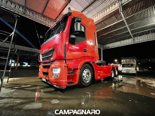 Carenagem Side Skirt  Lateral Iveco HI-WAY 3500 mm Entre Eixos - Fibroplast