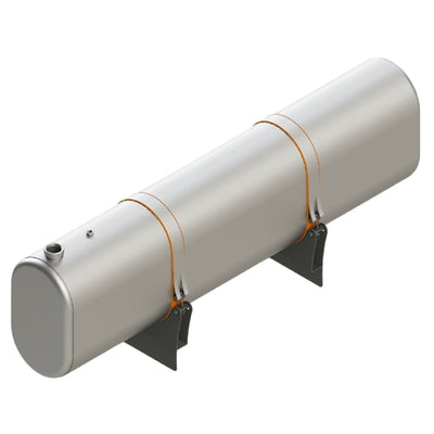 Tanque Auxiliar Inox Oval 250/300/355L Diesel Arla Caminhão