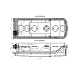 Lanterna Traseira Led Para Caminhões Volvo FH FM VM (LED)