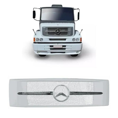 Grade Frontal Com Pintura e Com Cromados Mercedes-Benz 1620 a 1938 - Branca