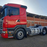 Escapamento Cromado Scania R440 2012 Euro 5 Lado Esquerdo