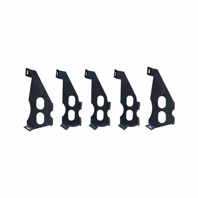 Kit Suportes Quebra-sol Ford 2012 Cab. Leito (Teto Alto)