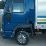 Kit Tampa Estribo Ford Cargo 815 2000 até 2011 Lado Direito Esquerdo - 1 Degrau