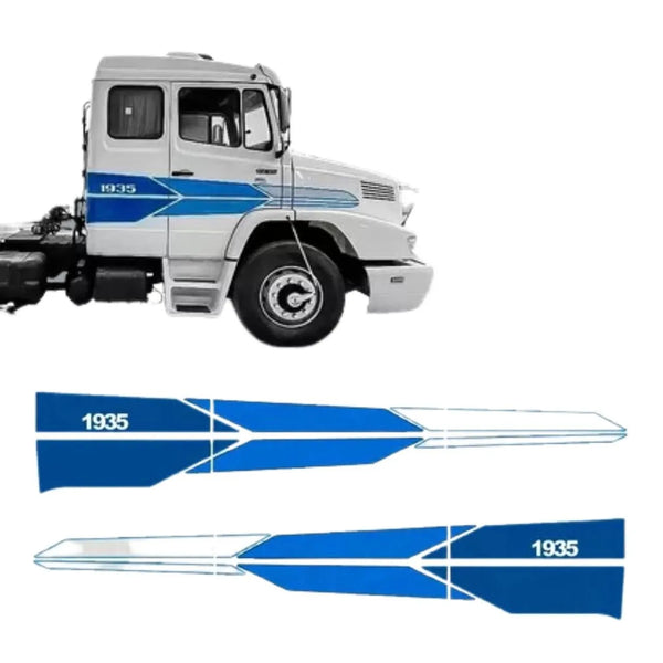 Faixa Lateral Adesivo Mercedes-Benz 1935 2638