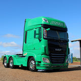 Carenagem Side Skirt Lateral New DAF XF 6x4 - Entre eixo 3475 mm e 3600 mm - Fibroplast