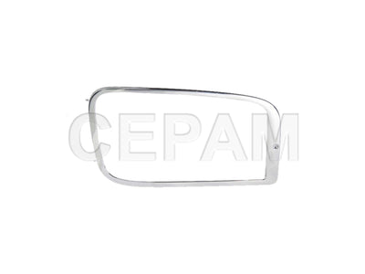 Aro do Farol do Mercedes-Benz Axor (cromado) Lado Direito - foto do fabricante Cepam