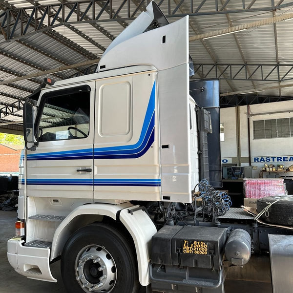 Defletor De Ar Scania T R 112 113 Teto Baixo Completo - Rodoplast
