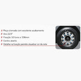 Calota Dianteira Americana Race Truck Ferro - Par