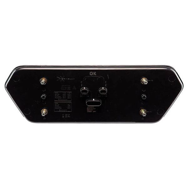 Lanternas Traseira LED 24v Diamond3 Braslux Guerra - Com seta sequencia