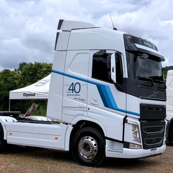 Acabamento Defletor De Ar Volvo New FH 2015 em diante - Compatível com Defletores Rodoplast
