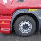 Acabamento Superior Dianteiro Paralama Cabine Scania Série 4 5 R até 2007 P G até 2018