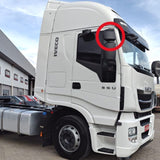 Vidro com Base do Espelho Retrovisor Auxiliar Iveco Stralis Trakker Hi-Road - Convexo