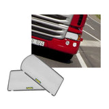 Capa do Farol e Sinaleira Acrílico Scania P G R Highline Streamline 2013 a 2018 com Dobradiças Colado no Farol