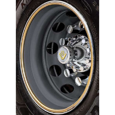 Acabamento Dourado Borda da Roda - Aro 22