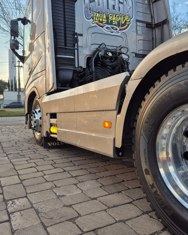 Carenagem Side Skirt Lateral Volvo New FH 6x4 3600 mm 3700 mm - Boff