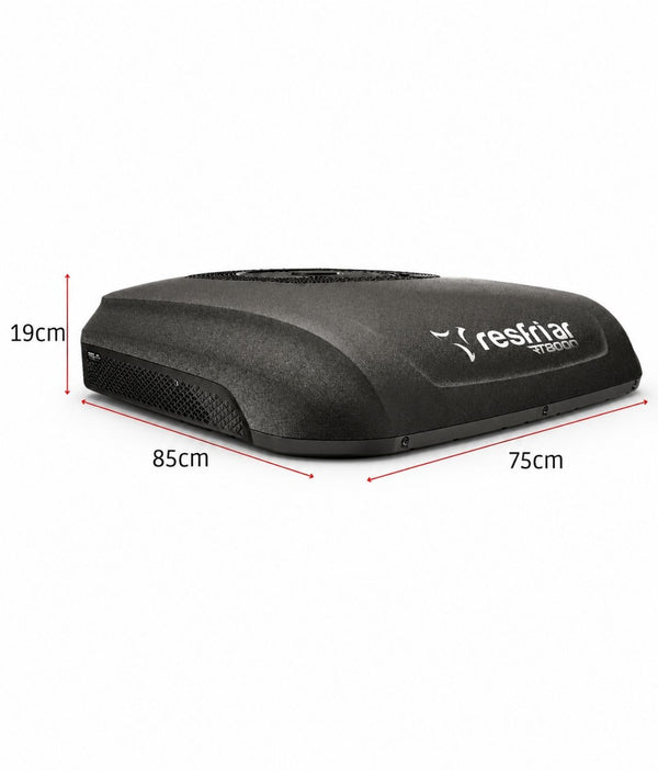 Kit Gerador de Energia + Ar Condicionado RT8000 24v Sem Moldura + Caixa de Proteção