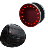 Canhão Led enfeite Vermelho Grande 12/24 Volts