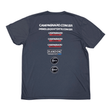 Camiseta Oficial Campagnaro Cinza - Poliviscose Unissex