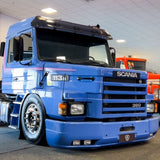 Farol Principal Scania 112 113 T R H4 - Com moldura Preta